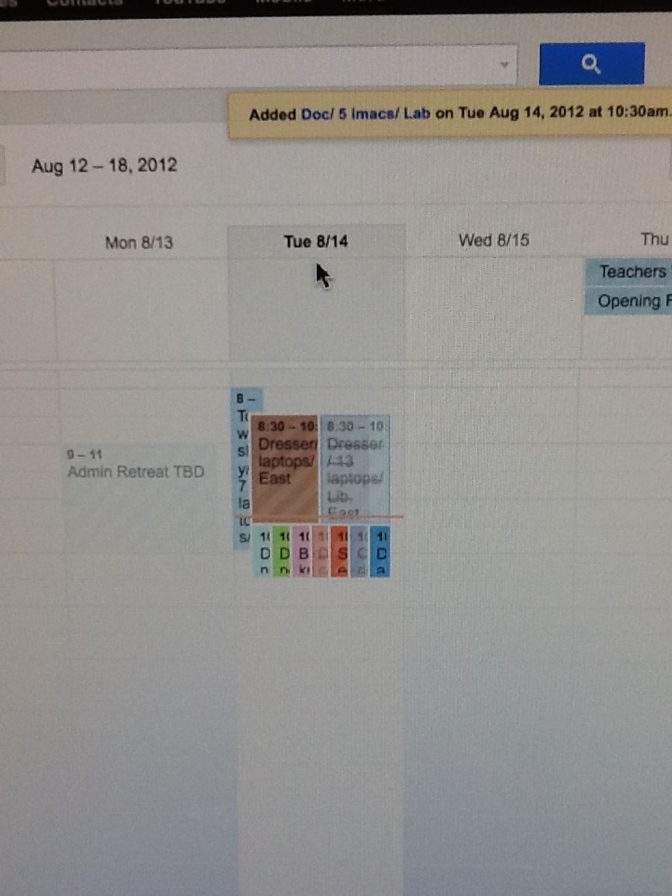 When you want to make a reservation, please CHECK the CALENDAR first!!! It will be beneficial to click on the specific day at the top.