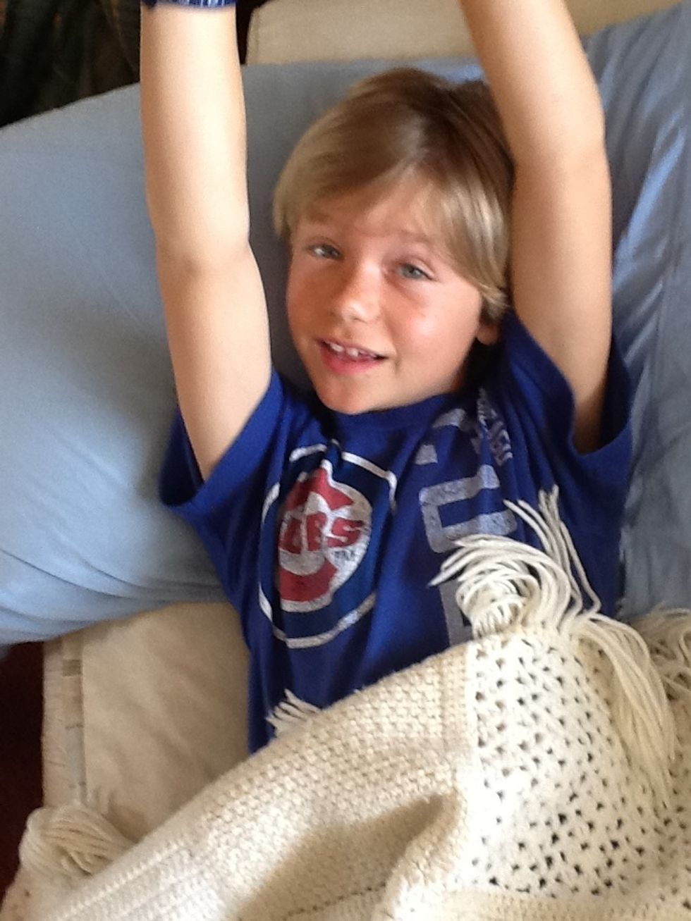 When your 8 year old is sick for days, a few things are very important.