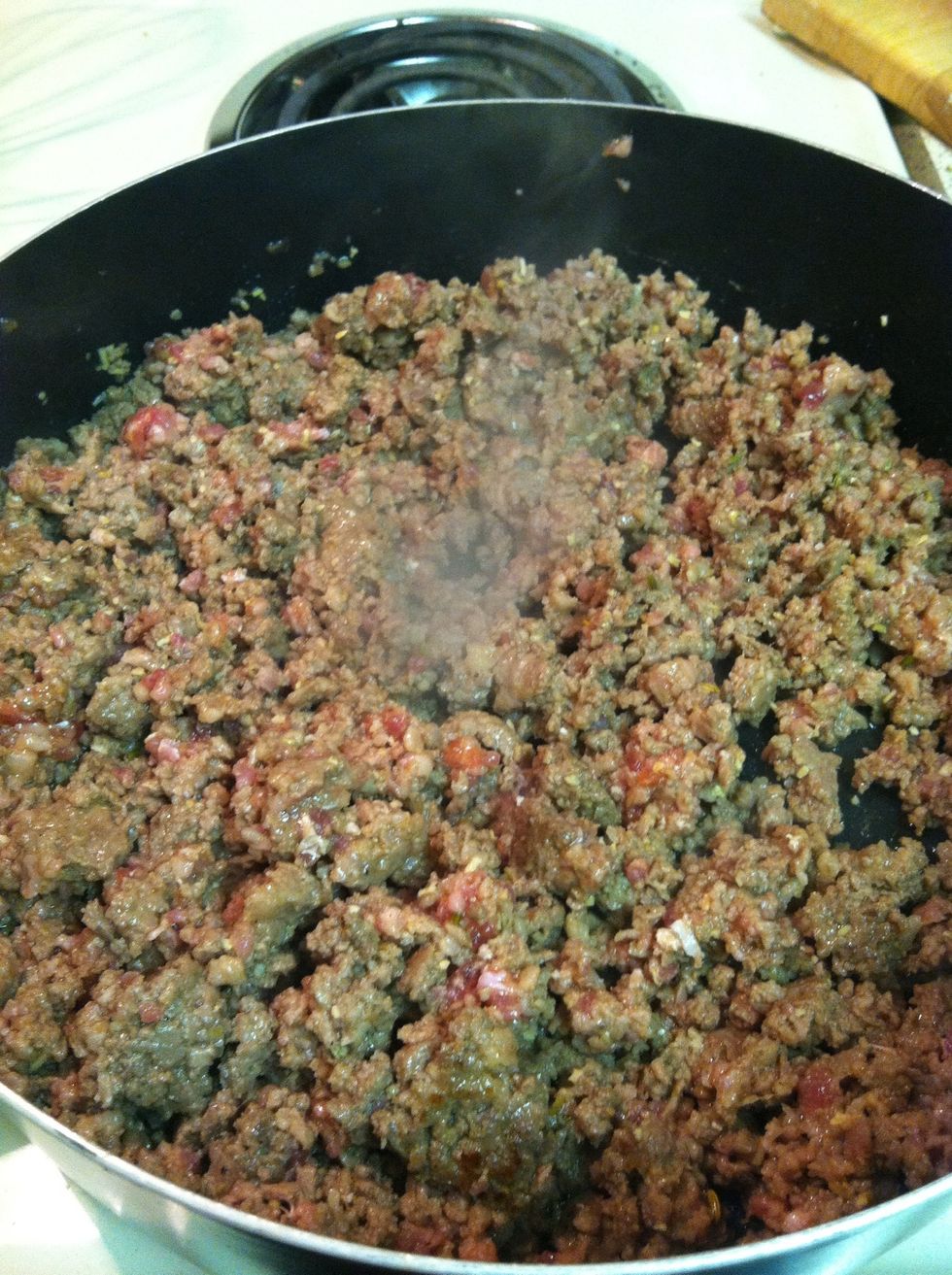 When your meat is almost cooked through turn the head to med-low.