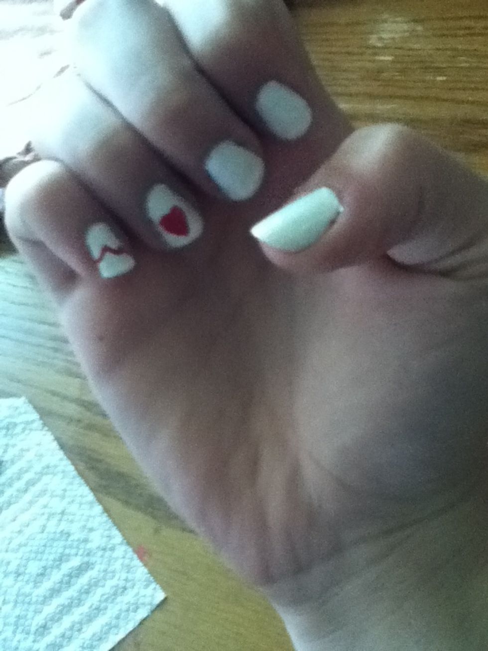 While drying do other hand