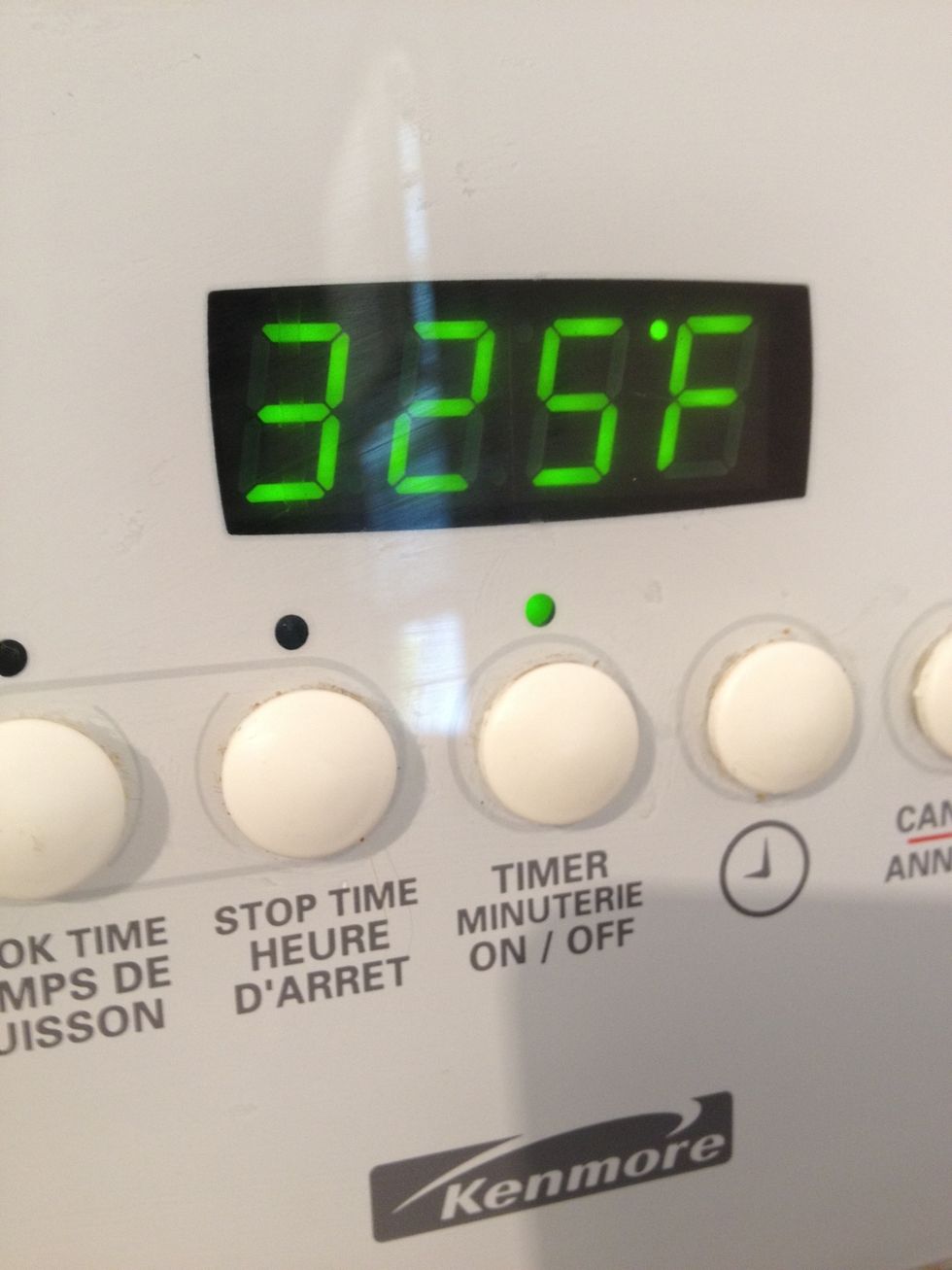 While making the tiropitas, heat oven to 325F