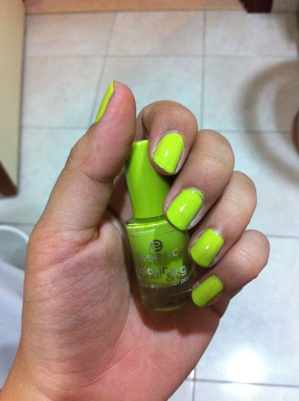 While u r waiting you can have fun putting nail polish on you nails
