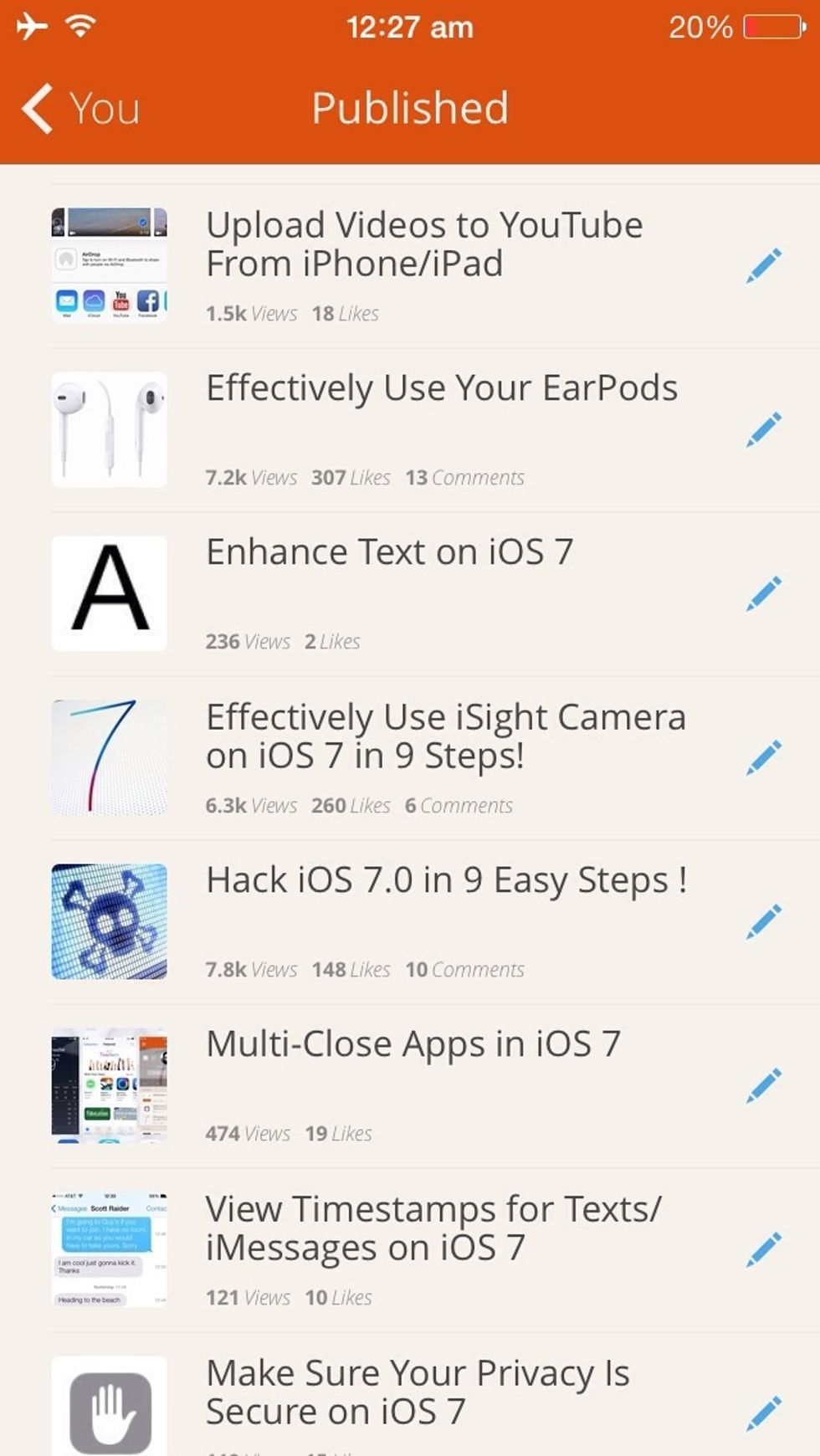 While you are here check out my other guides: \u2022Create Custom Vibrations for your iPhone\u2022Get the most out of Siri on iOS 7 \u2022Make sure your Privacy is secure \u2022Enhance your Text and many more!