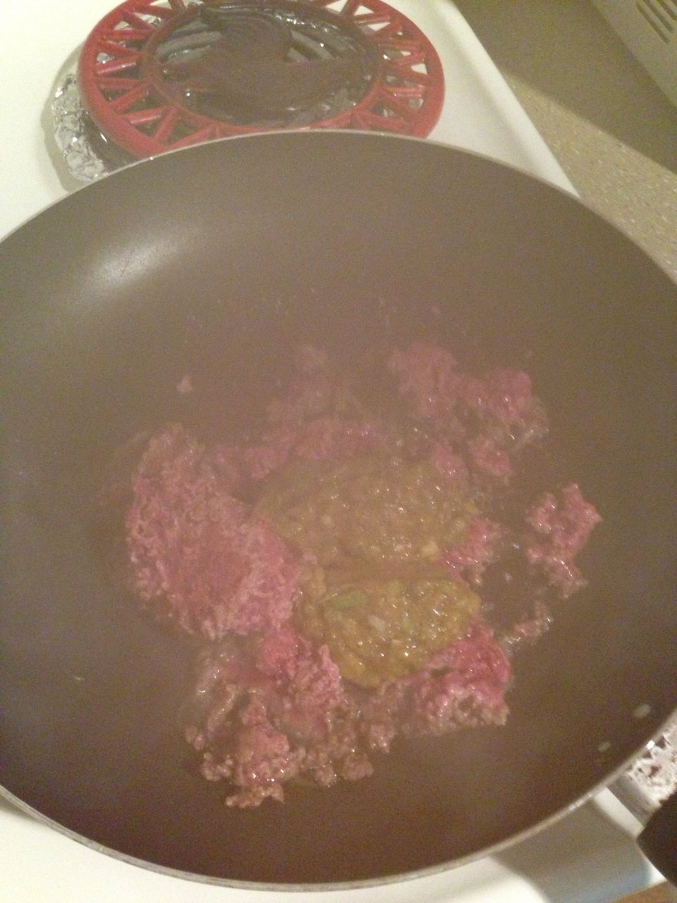 While you cook beef add in the paste along with a tablespoon of each seasoning unless you added it In the nutri bullet like me