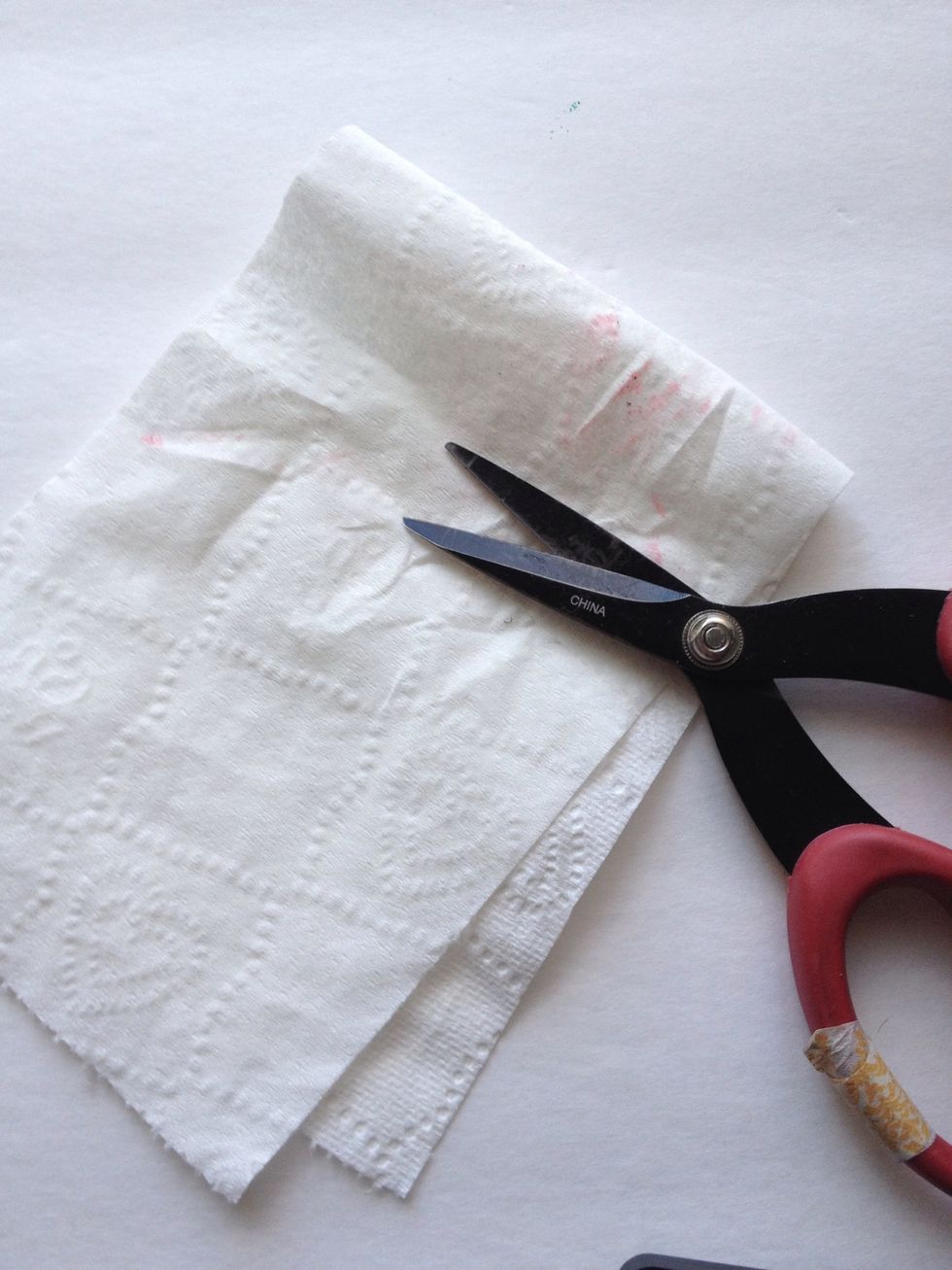 While you're at it, make sure to wipe off any ink that got onto your scissors or craft knife.