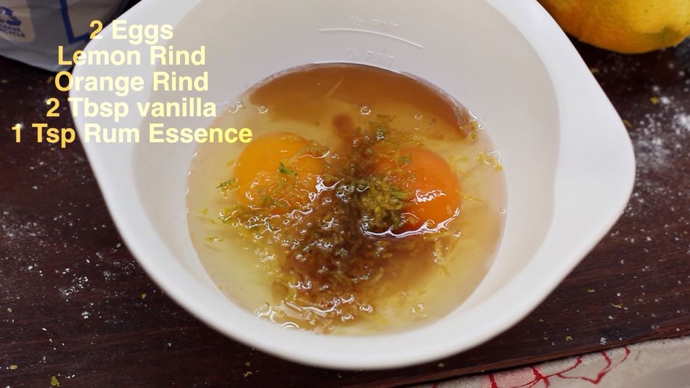 While you're stirring your milk add these ingredients in. This will help thicken up your filling without having that cornfloury taste.