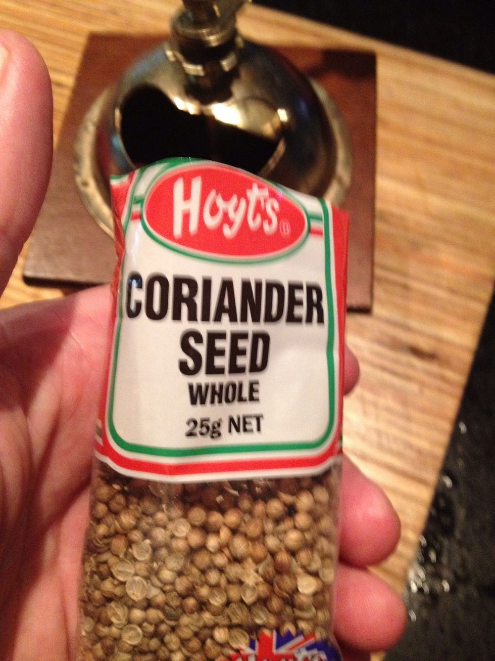 While you wait get your spices ready ,starting with hole coriander seeds 15g