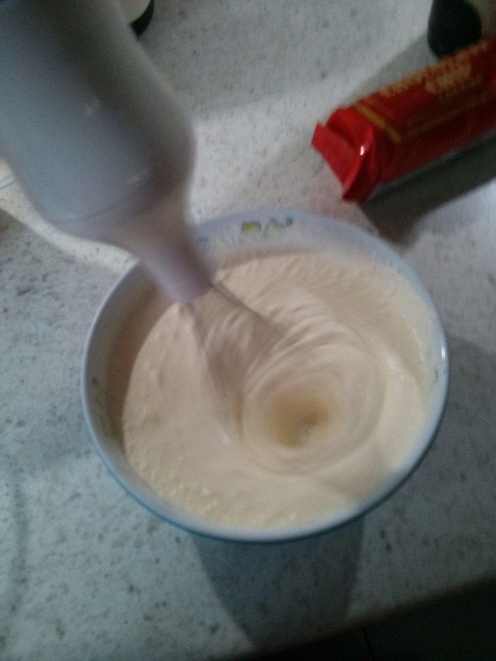 Whip the cream......