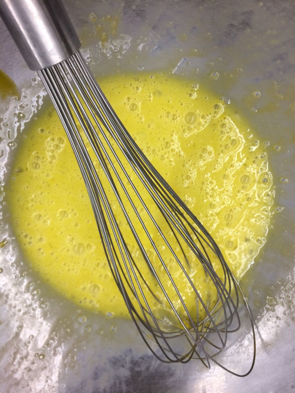 Whip the eggs