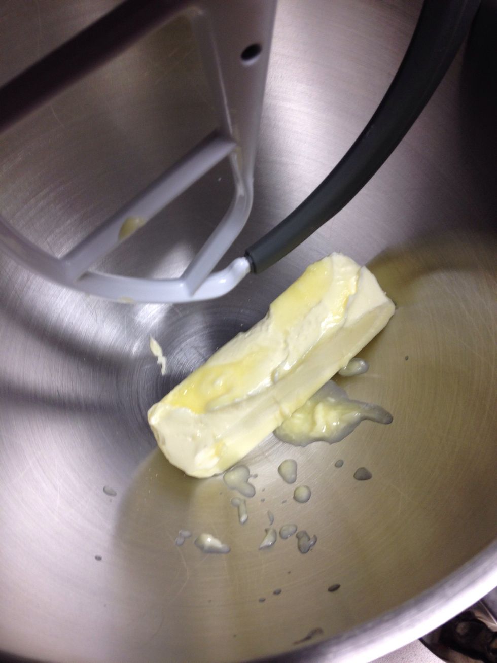Whip the softened butter