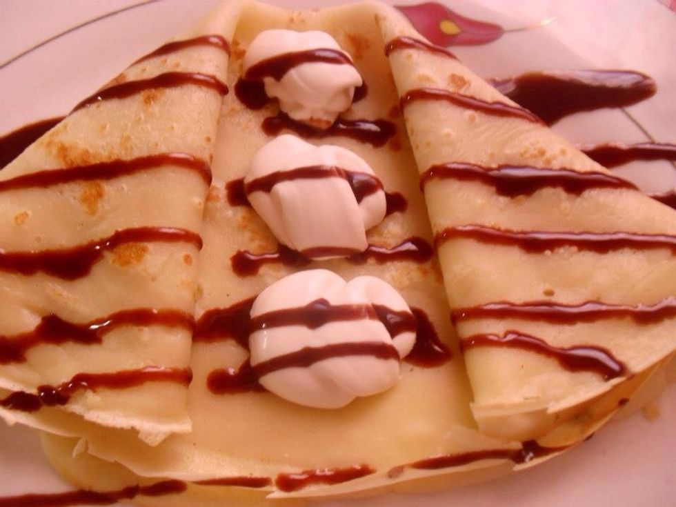 Whipped cream ..., its all yuuuumyyyy