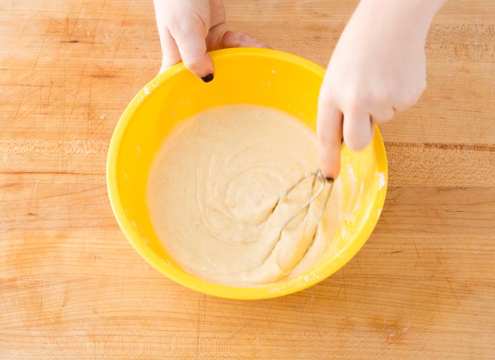 Whisk all these ingredients together until creamy.