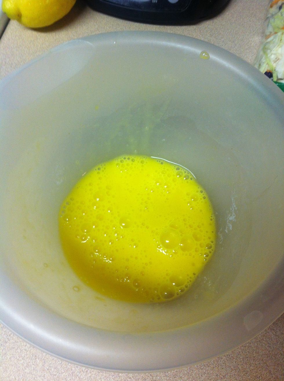 Whisk egg