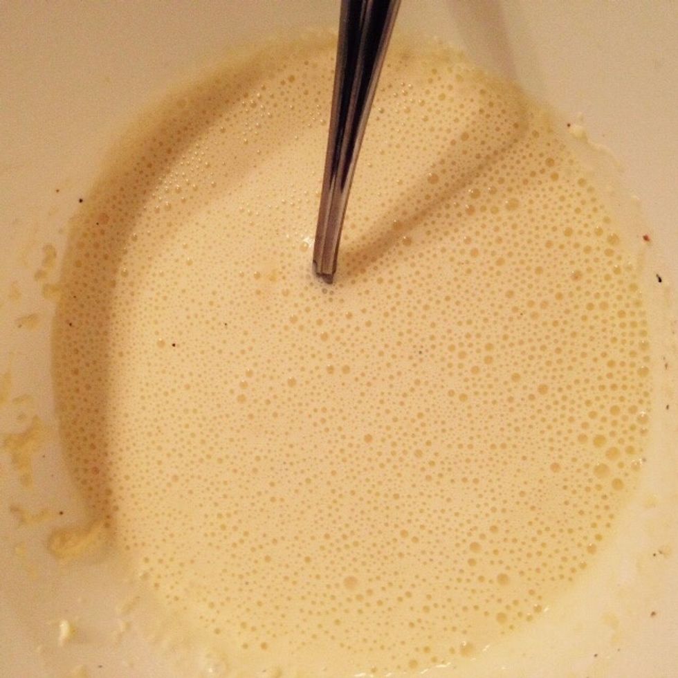 Whisk everything together