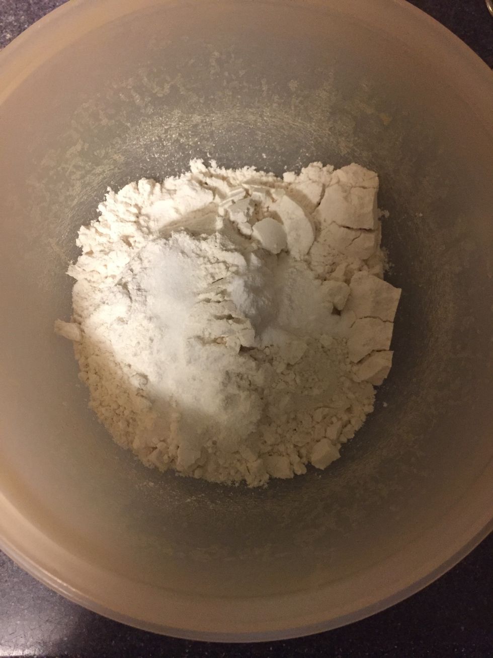 Whisk flour, baking soda, and salt together in a small bowl