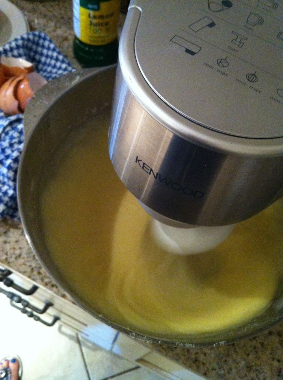 Whisk into fluffy consistency.