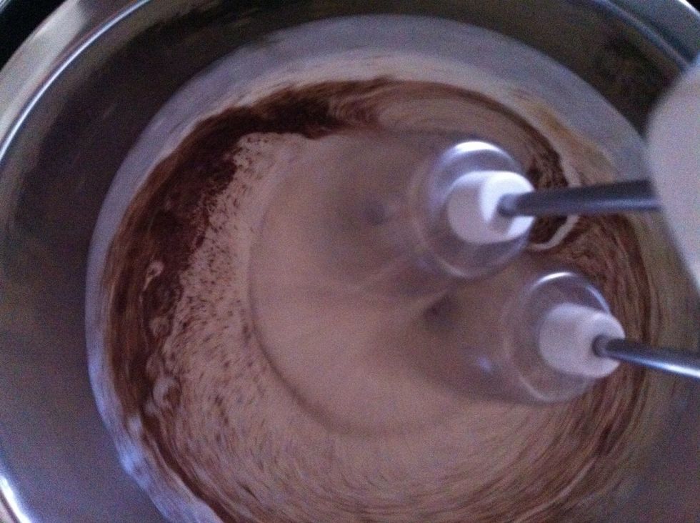 Whisk it for a few minutes