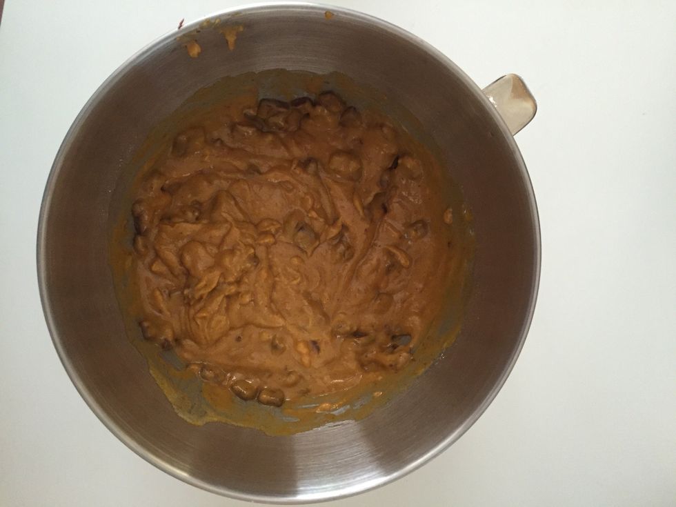 Whisk on low until combined.