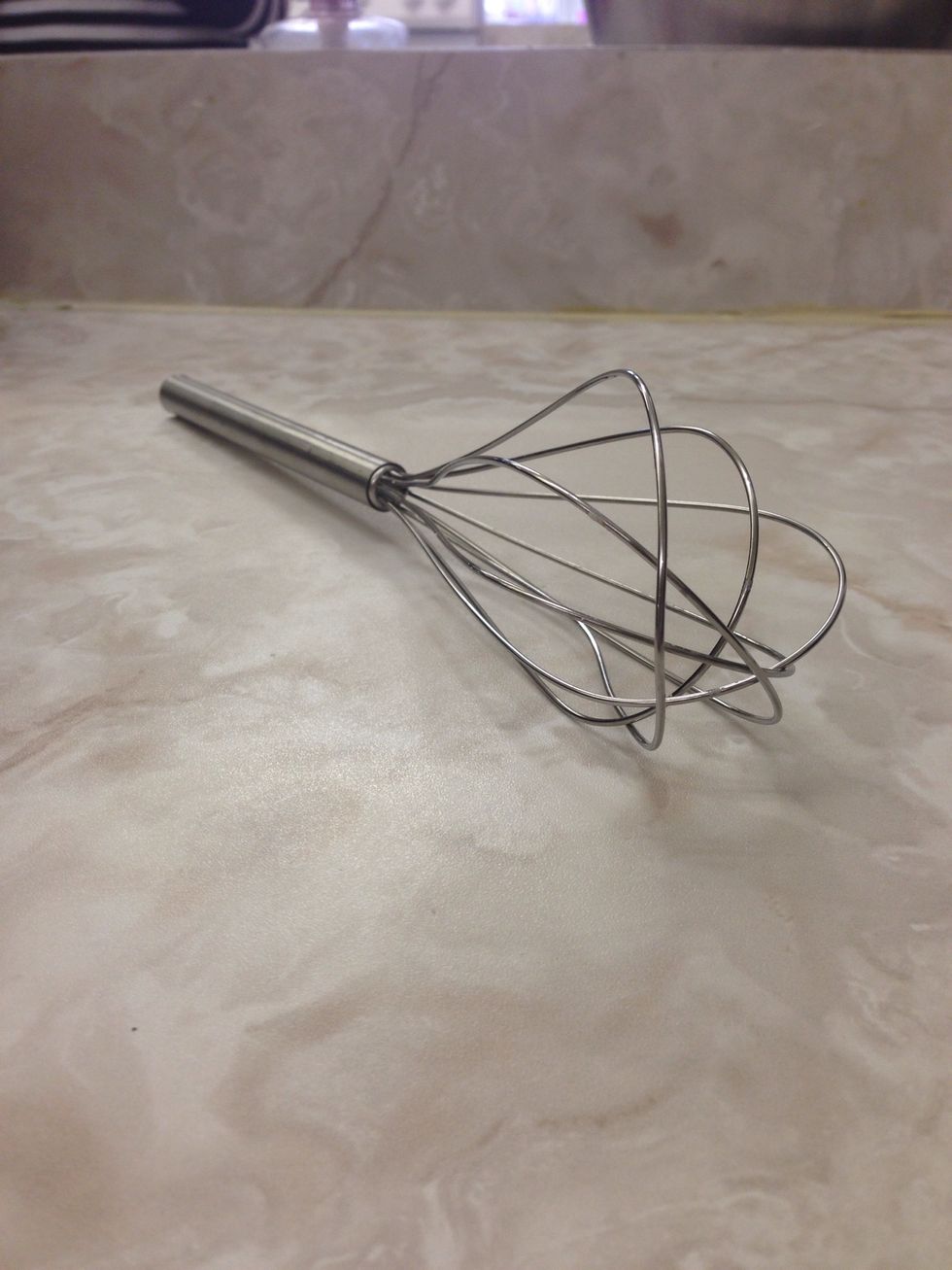 Whisk This is used for mixing and blending ingredients  I can use this when I make cakes