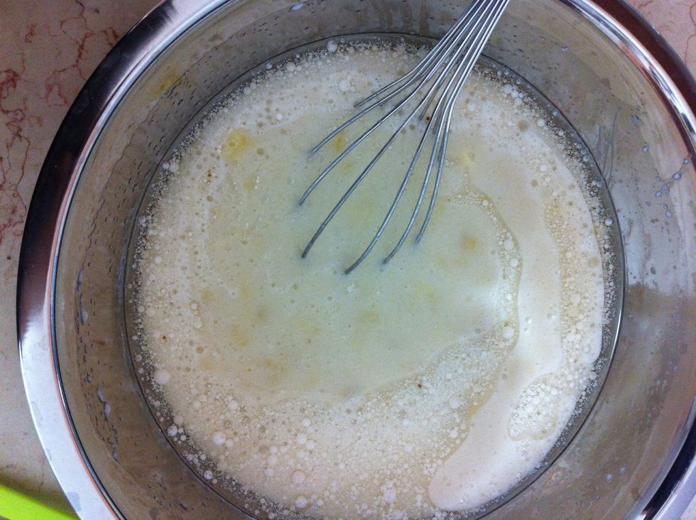 Whisk till combined