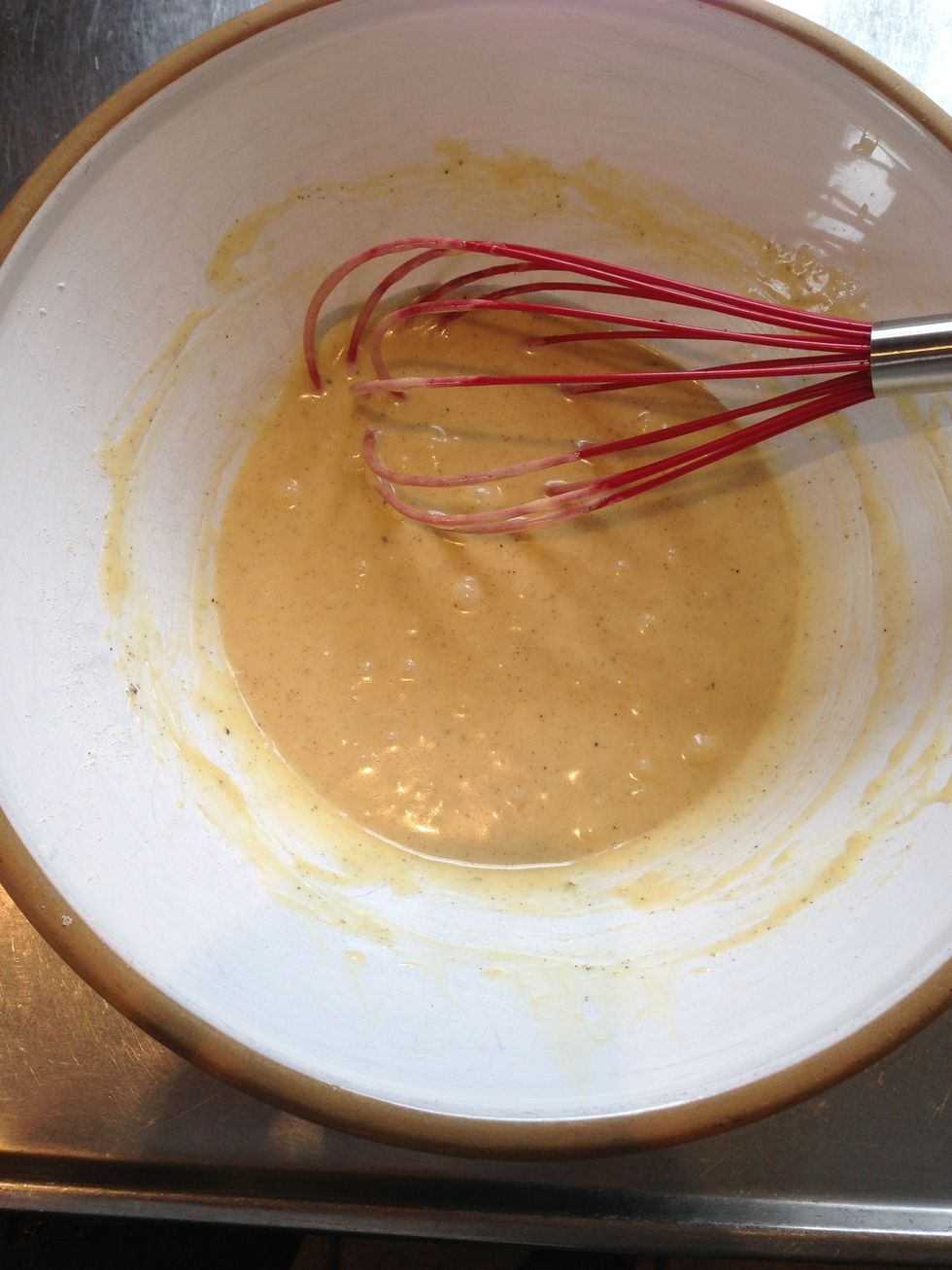 Whisk 'till even consistency.