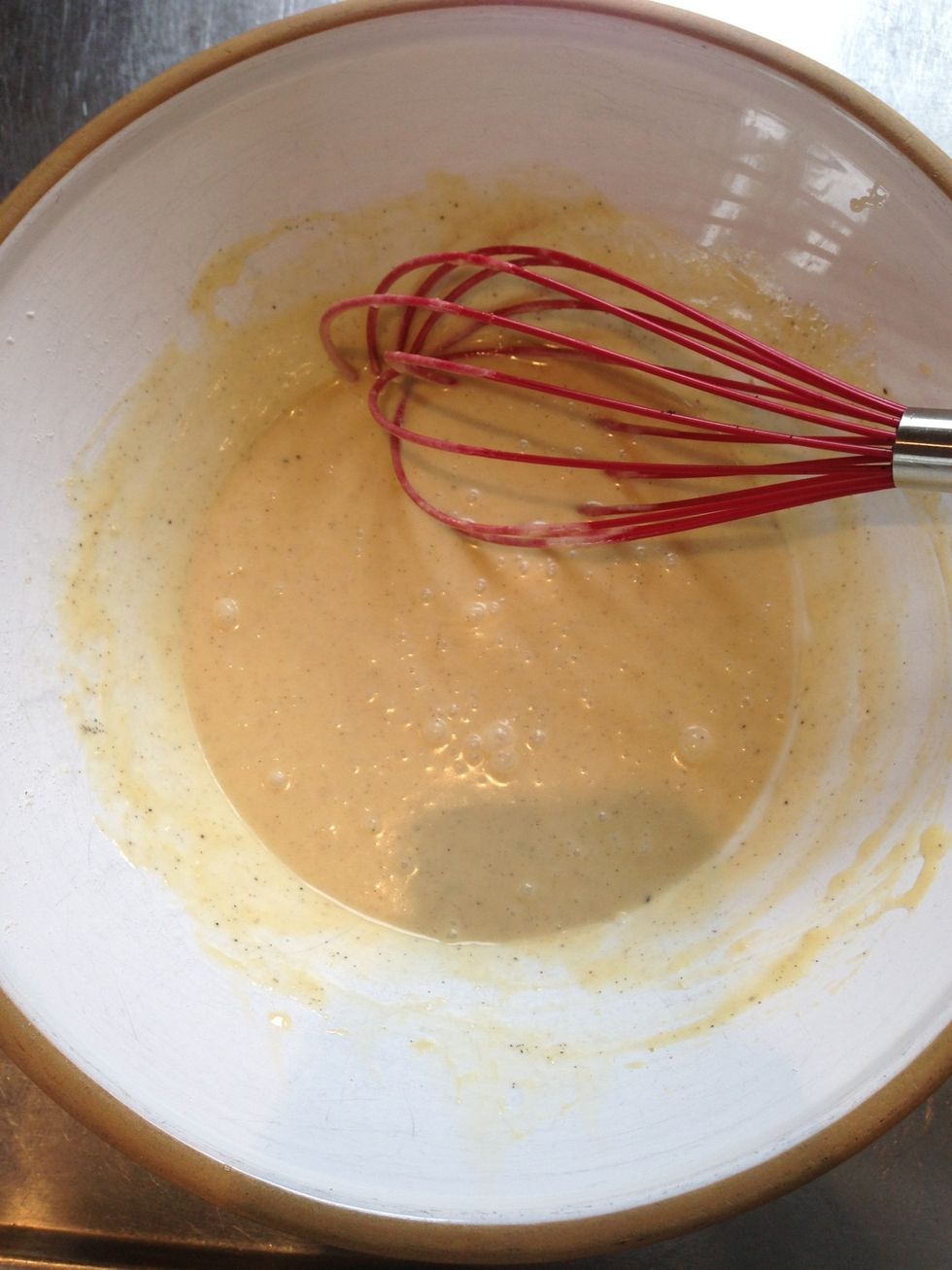 Whisk 'till even consistency.