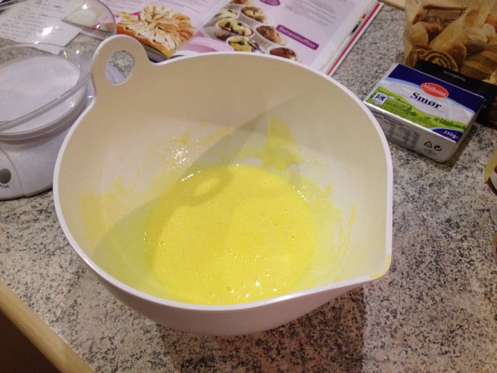 Whisk to a thick batter