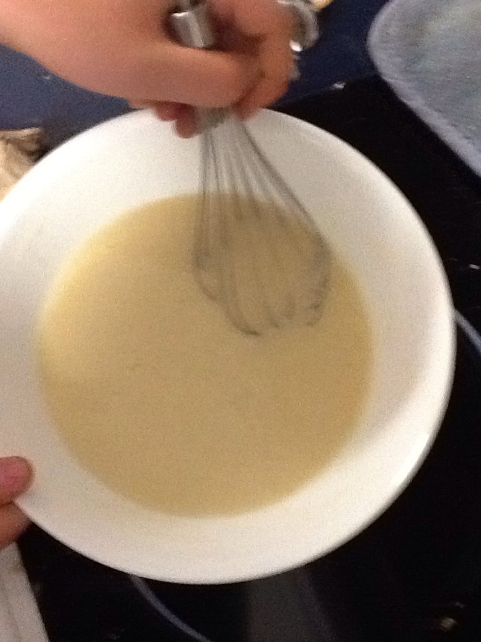 Whisk to blend evenly