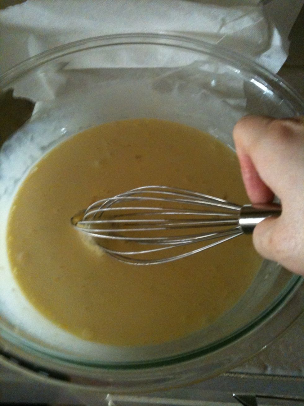 Whisk to combine