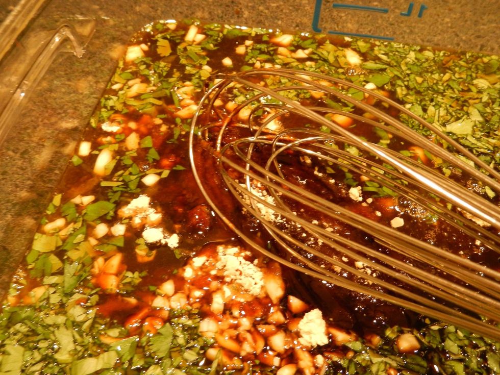 Whisk to incorporate