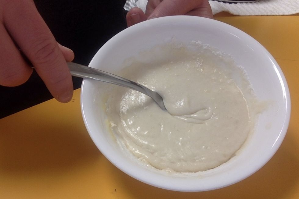 Whisk together with other ingredients