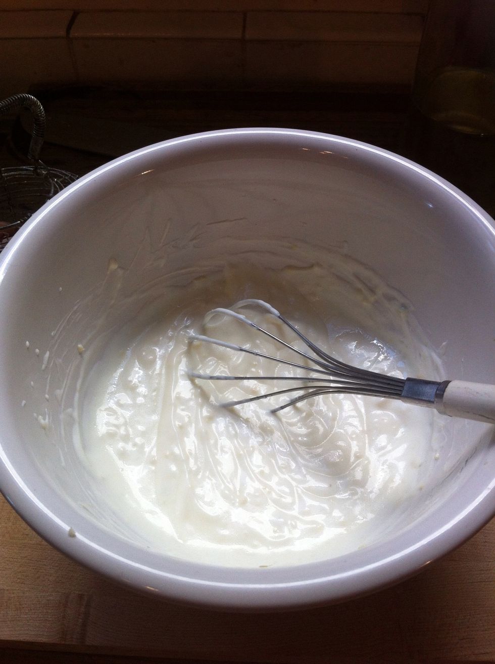 whisk together yogurt, oil, garlic, and ginger and set aside or in fridge. (still working from the top of the list)