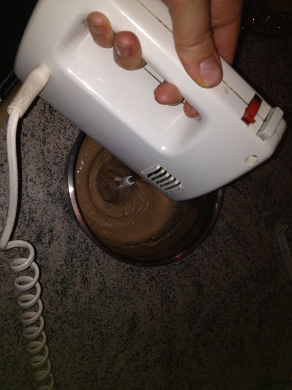 Whisk until a fluffy cream