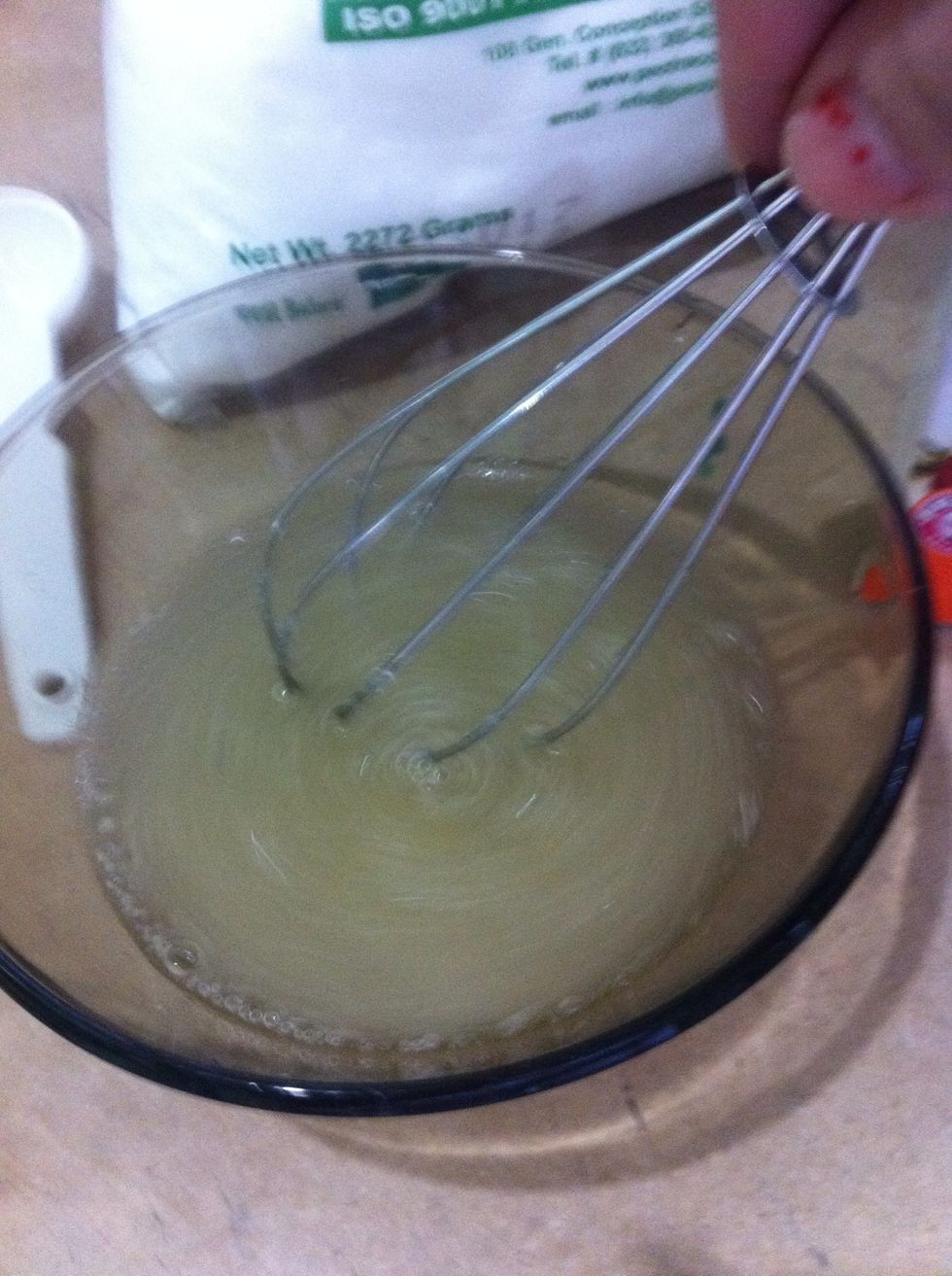 Whisk until no more gellatin residue.