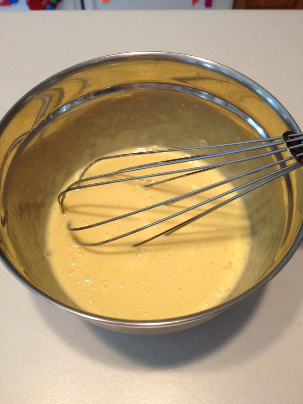 Whisk well.