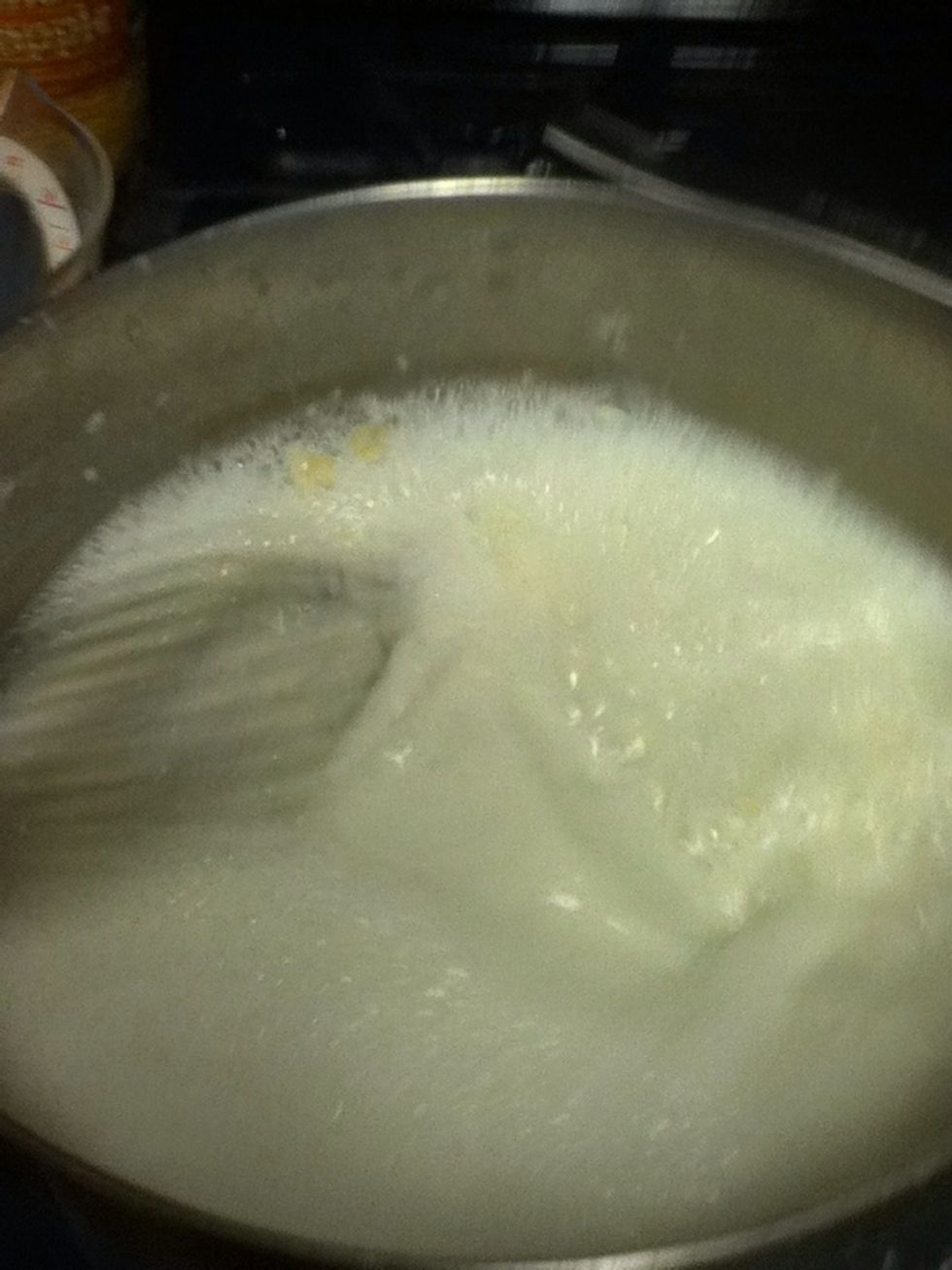 Whisk, whisk, whisk.