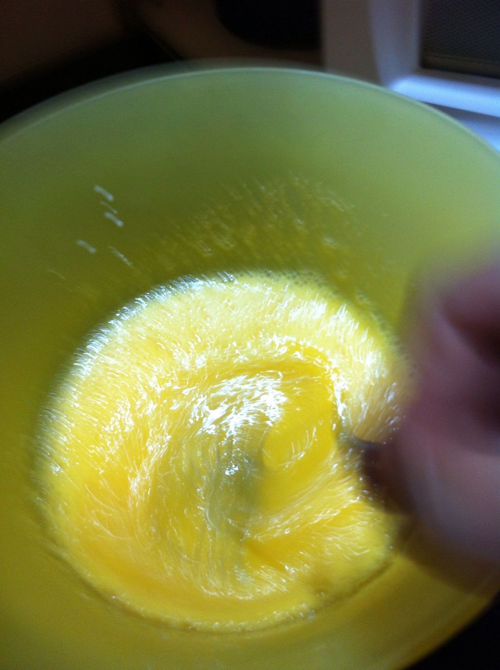 Whisk your egg yolks and do not forget to watch your egg whites.