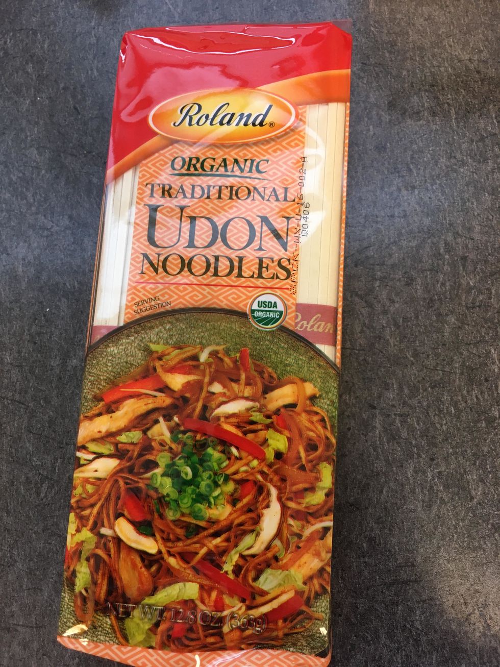 Whole bag of Udon noodles