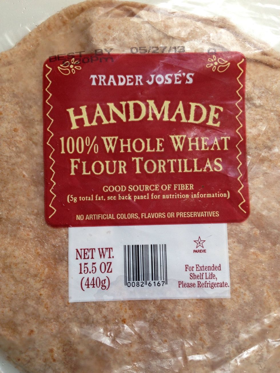 Whole Wheat Tortillas