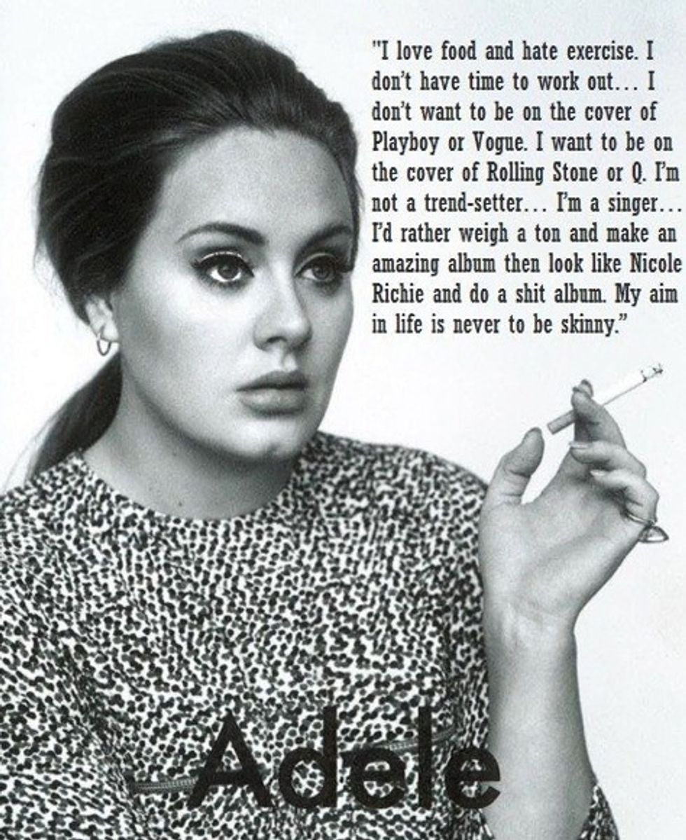 Why be skinny? Ur amazing just the way you are. There's nothing fun about being skinny