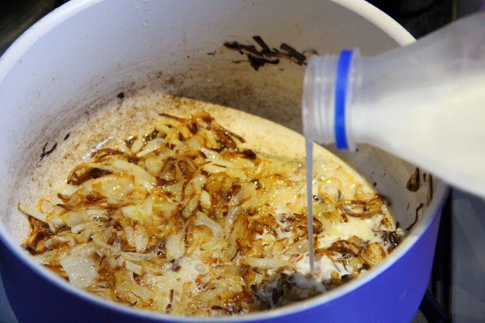 Will continue adding till we get a nice brown color.