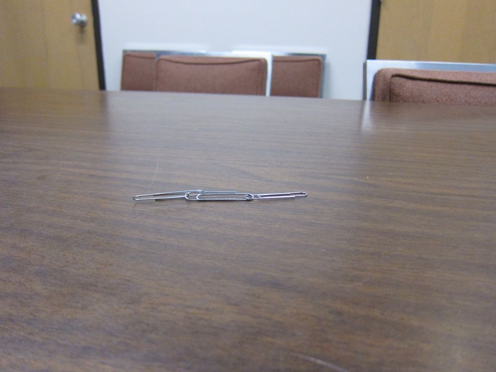 Will it lift three paper clips?