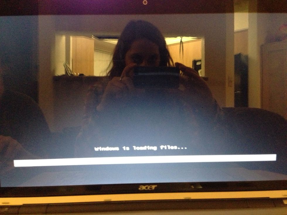 Windows takes a bit to load.