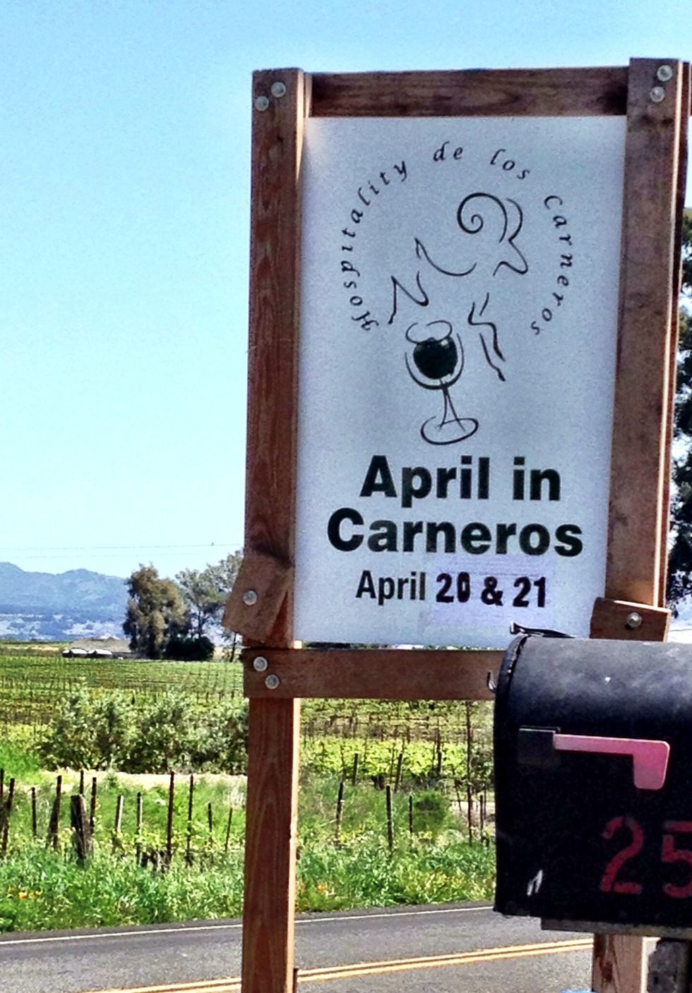 Wineries charge $10-$25 per tasting. And that adds up! So the best time to visit is when there is a special offering such as April in Carneros when one price covers everything!