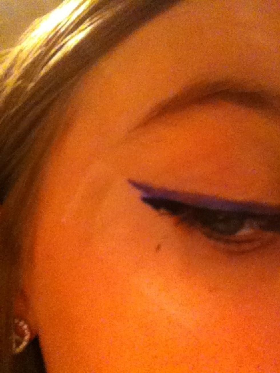 Wing out the coloured eyeliner!