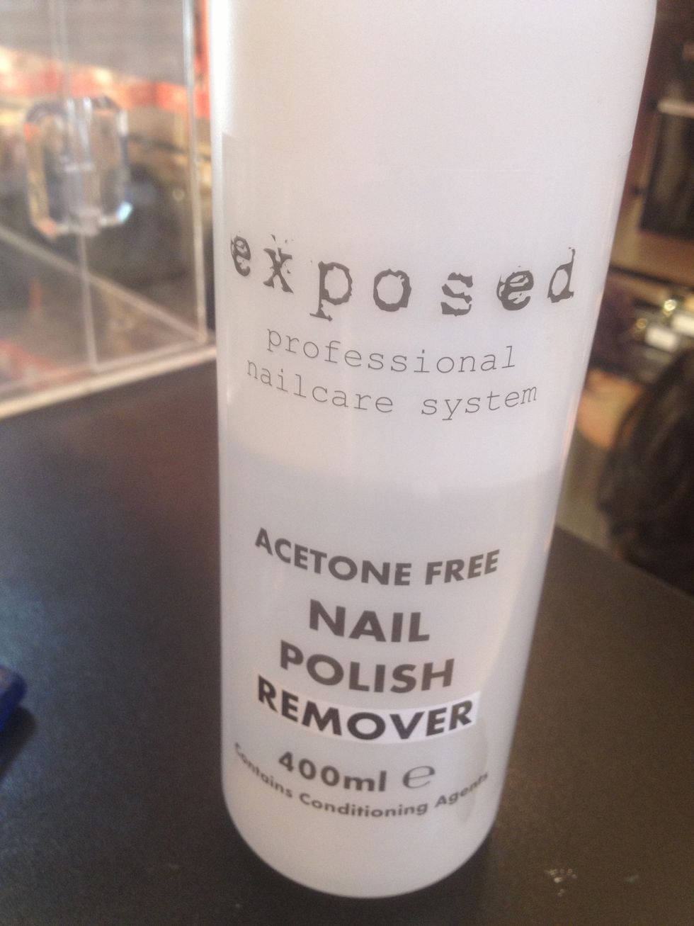 Wipe over the jewellery with acetone free nail polish remover to remove any dirt