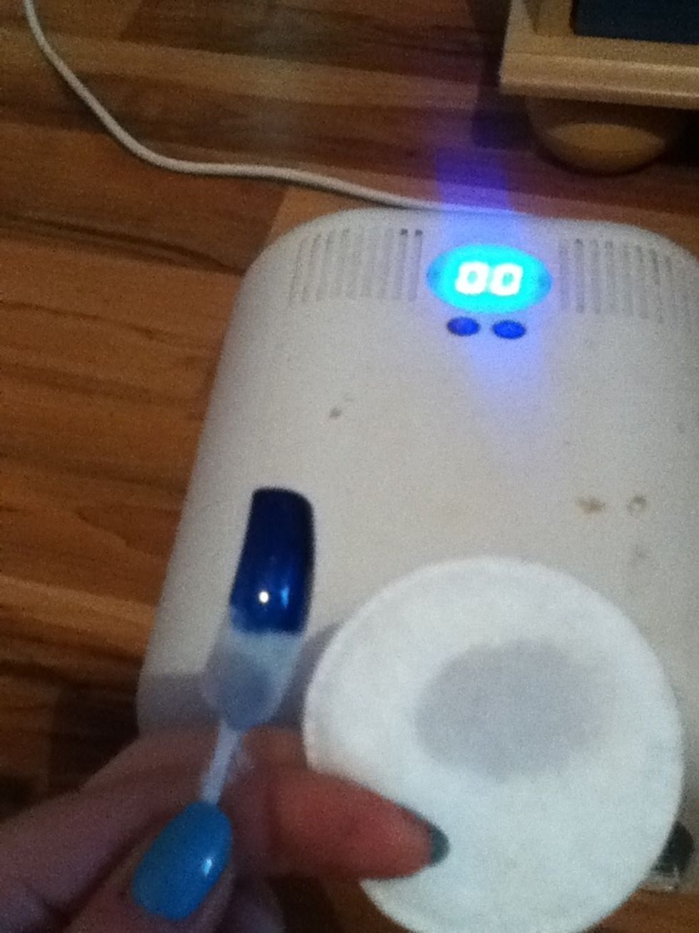 wipe over with your alcohol wipe