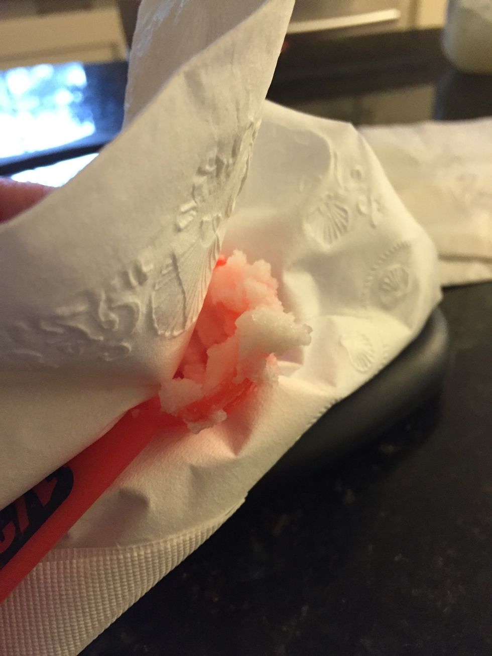 Wipe the cup clean