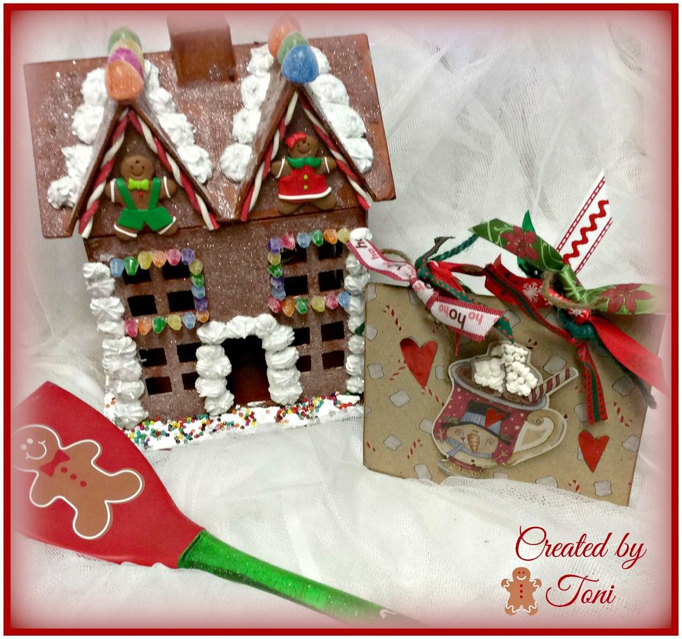 Wishing you Christmas filled with Sugar & Spice and everything nice... for more inspiration drop by my blog http://toni-burks.blogspot.com/