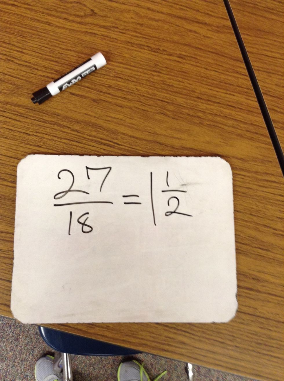 Witch equals 1 1half